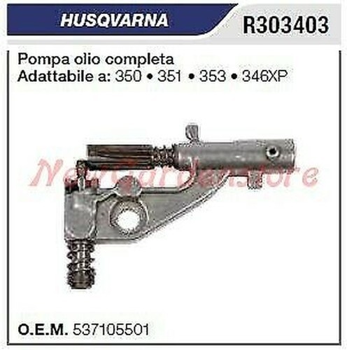 Pompe huile husqvarna - pompe, À